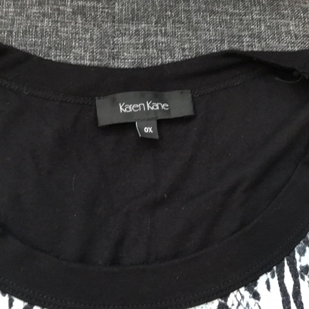 NWOT Karen Kane python dress size 0x/XL - Picture 7 of 7